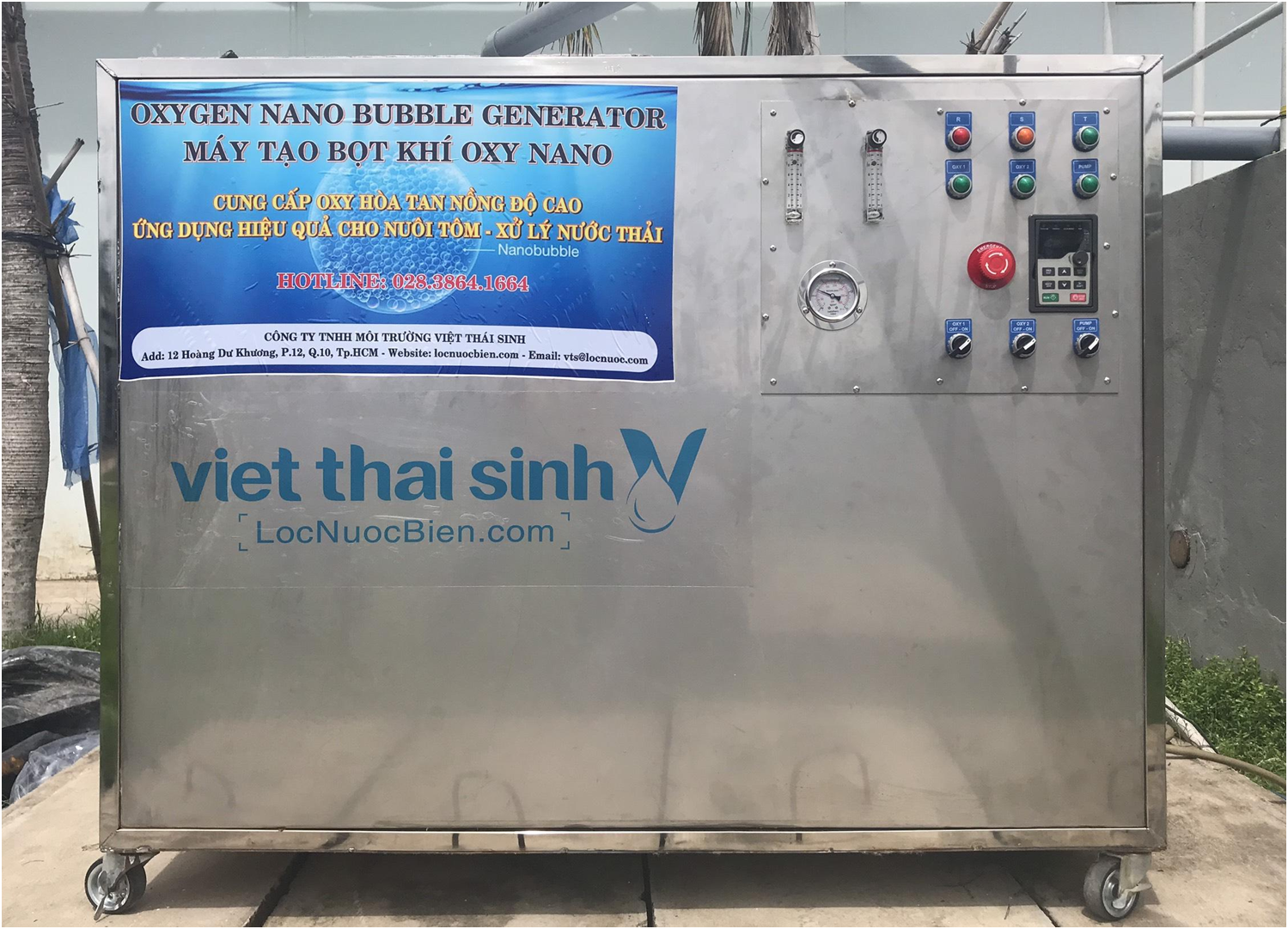 Máy tạo bọt khí nano VTS-NBG